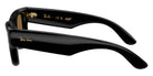Ray-Ban RB4940 Wayfarer Puffer 601/55 47 - Black / Light Green Mirrored Blue #id:rb494060155_s:104110