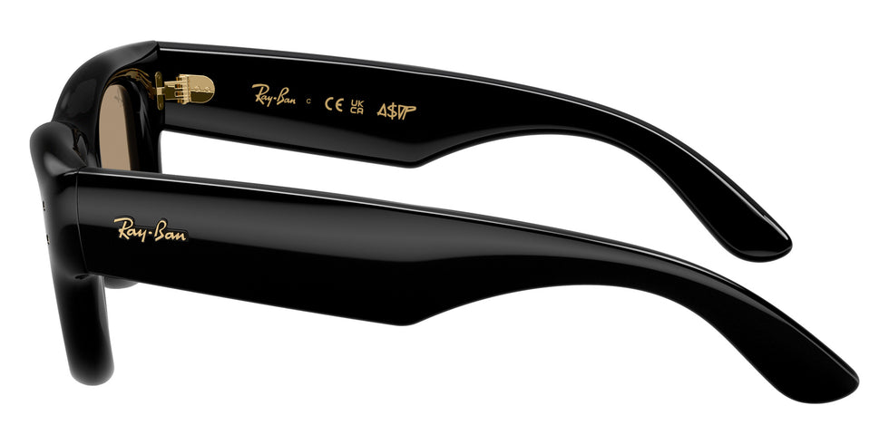 Ray-Ban RB4940 Wayfarer Puffer 601/7J 47 - Black / Dark Brown Mirrored Rose Gold #id:rb49406017j_s:112110