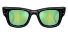 Ray-Ban RB4940 Wayfarer Puffer 601/8N 47 - Black / Green Mirrored Green 632 #id:rb49406018n_s:116100