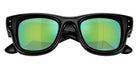 Ray-Ban RB4940 Wayfarer Puffer 601/8N 47 - Black / Green Mirrored Green 632 #id:rb49406018n_s:116125