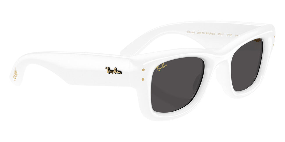 Ray-Ban RB4940 Wayfarer Puffer 671/87 50 - White #id:rb494067187_s:114120