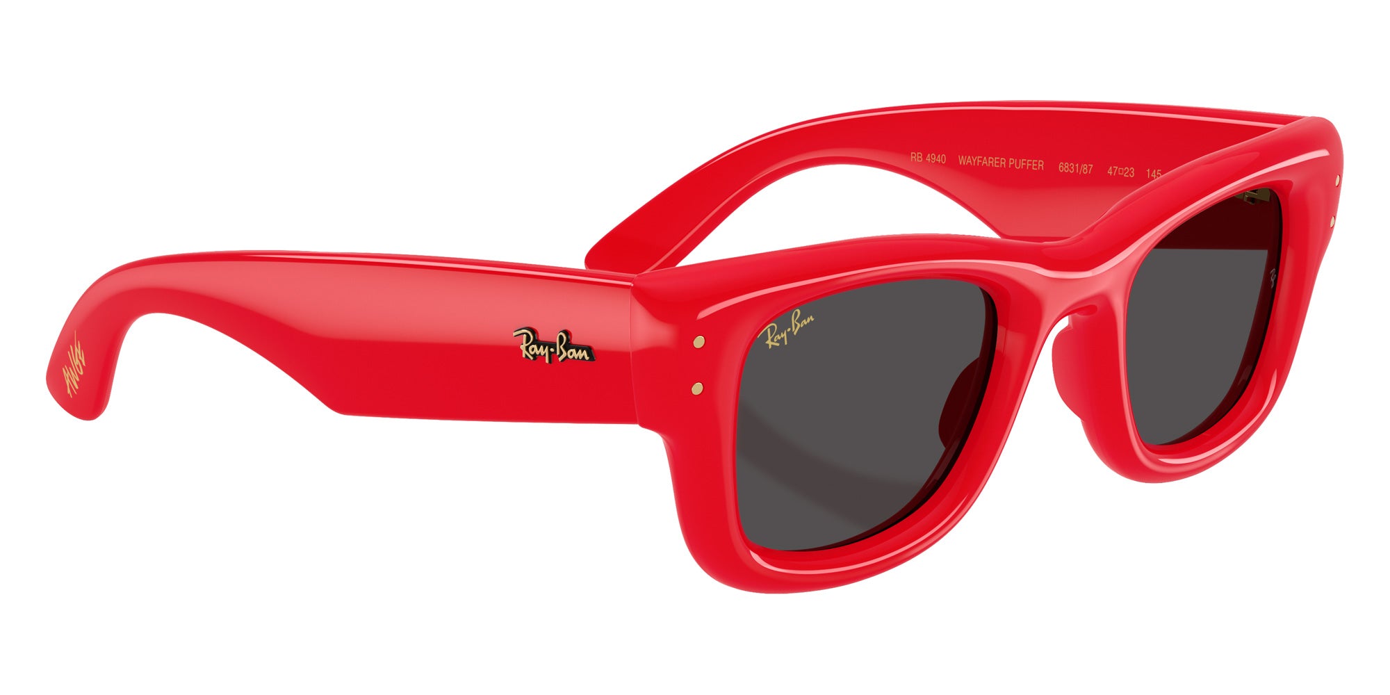 Ray-Ban RB4940 Wayfarer Puffer 683187 50 - Red #id:rb4940683187_s:118120