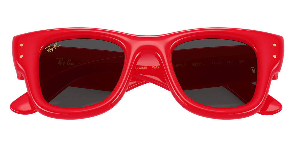 Ray-Ban RB4940 Wayfarer Puffer 683187 50 - Red #id:rb4940683187_s:118125