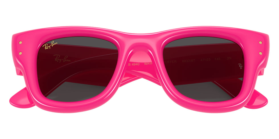 Ray-Ban RB4940 Wayfarer Puffer 683287 50 - Fuchsia #id:rb4940683287_s:120125