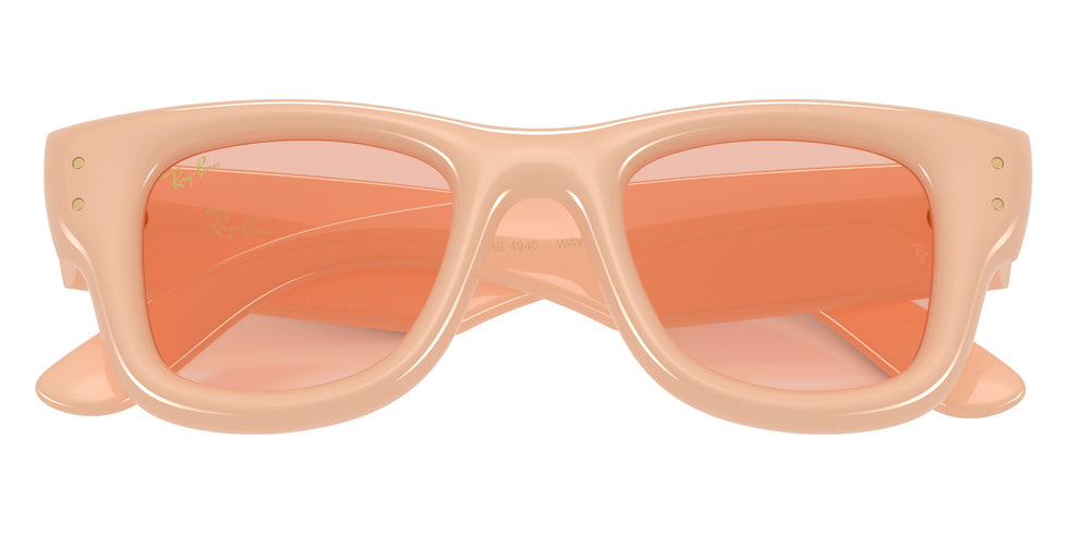 Ray-Ban RB4940 Wayfarer Puffer 687584 47 - Solid Nude #id:rb4940687584_s:126125