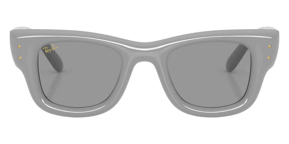 Ray-Ban RB4940 Wayfarer Puffer 6876/1 47 - Solid Gray #id:rb494068761_s:130100