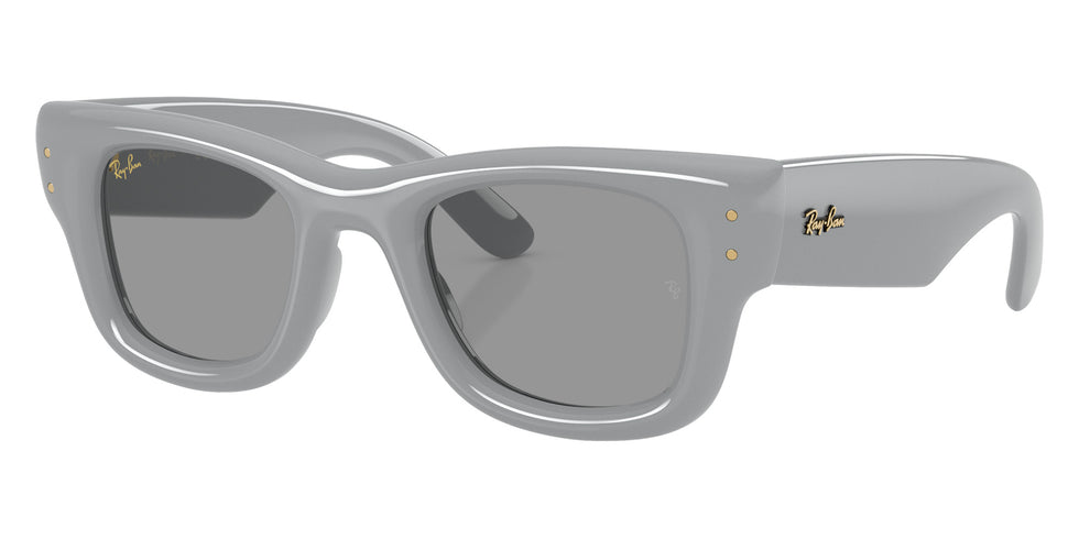 Ray-Ban RB4940 Wayfarer Puffer 6876/1 47 - Solid Gray #id:rb494068761_s:130105