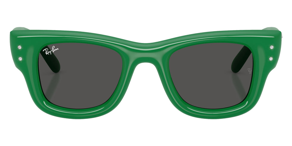 Ray-Ban RB4940B Wayfarer Puffer Crystal Edition�� 685987 47 - Green & Strass / Ultra Black #id:rb4940b685987_s:100100