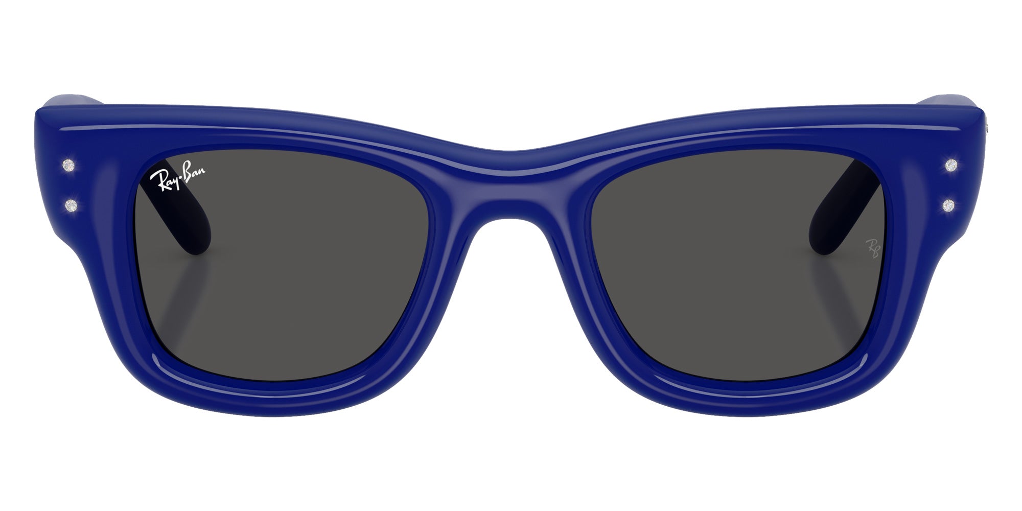 Ray-Ban RB4940B Wayfarer Puffer Crystal Edition�� 686087 47 - Blue & Strass / Ultra Black #id:rb4940b686087_s:102100