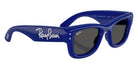 Ray-Ban RB4940B Wayfarer Puffer Crystal Edition�� 686087 47 - Blue & Strass / Ultra Black #id:rb4940b686087_s:102120