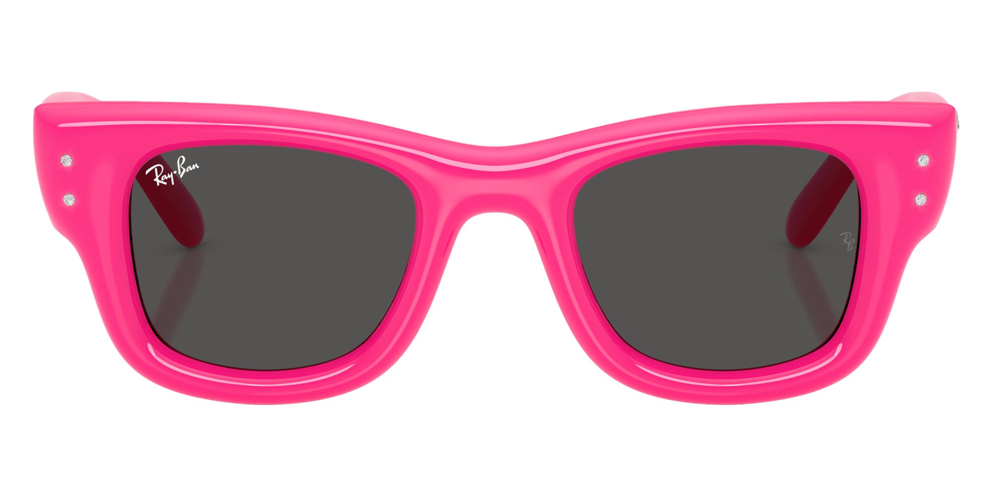 Ray-Ban RB4940B Wayfarer Puffer Crystal Edition�� 686287 47 - Pink & Strass / Ultra Black #id:rb4940b686287_s:106100