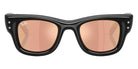 Ray-Ban RB4940B Wayfarer Puffer Crystal Edition 68647J 47 - Black / Dark Brown Mirrored Rose Gold #id:rb4940b68647j_s:102100