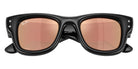 Ray-Ban RB4940B Wayfarer Puffer Crystal Edition 68647J 47 - Black / Dark Brown Mirrored Rose Gold #id:rb4940b68647j_s:102125