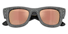 Ray-Ban RB4940BP Wayfarer Puffer Crystal Pavè Edition 68657J 47 - Black / Dark Brown Mirrored Rose Gold #id:rb4940bp68657j_s:102125