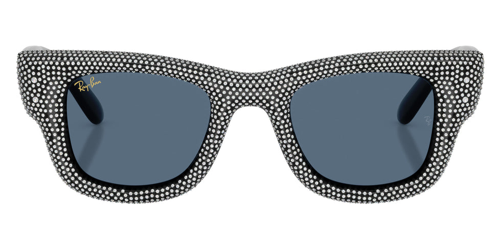 Ray-Ban RB4940BP Wayfarer Puffer Crystal Pav® Edition 686580 47 - Black #id:rb4940bp686580_s:100100