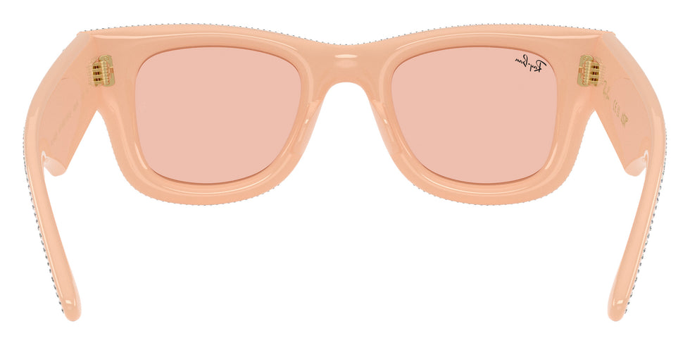 Ray-Ban RB4940BP Wayfarer Puffer Crystal Pav® Edition 688984 47 - Solid Nude #id:rb4940bp688984_s:104115
