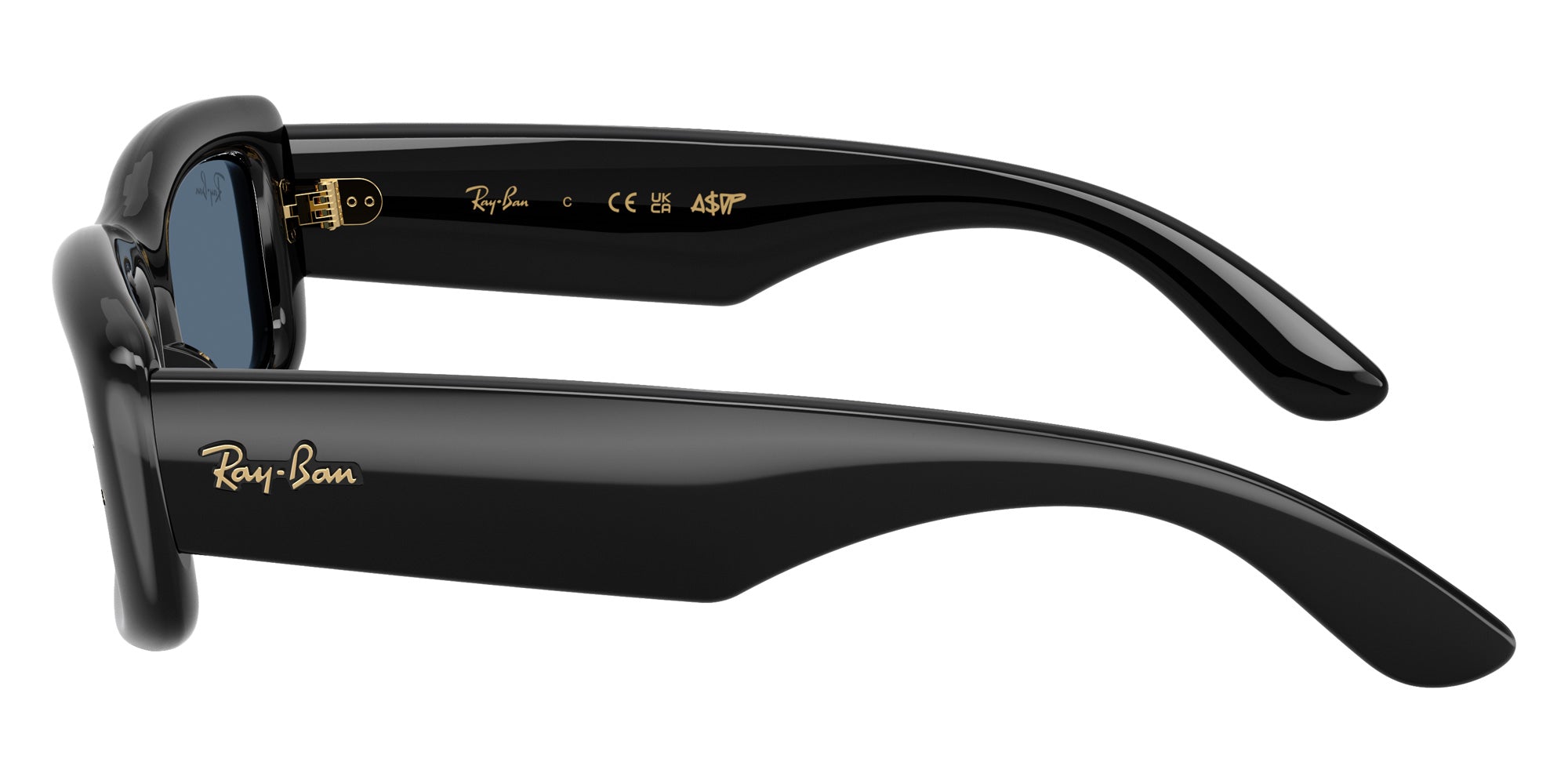 Ray-Ban RB4944 Kiliane Puffer 601/80 55 - Black / Dark Blue #id:rb494460180_s:100110