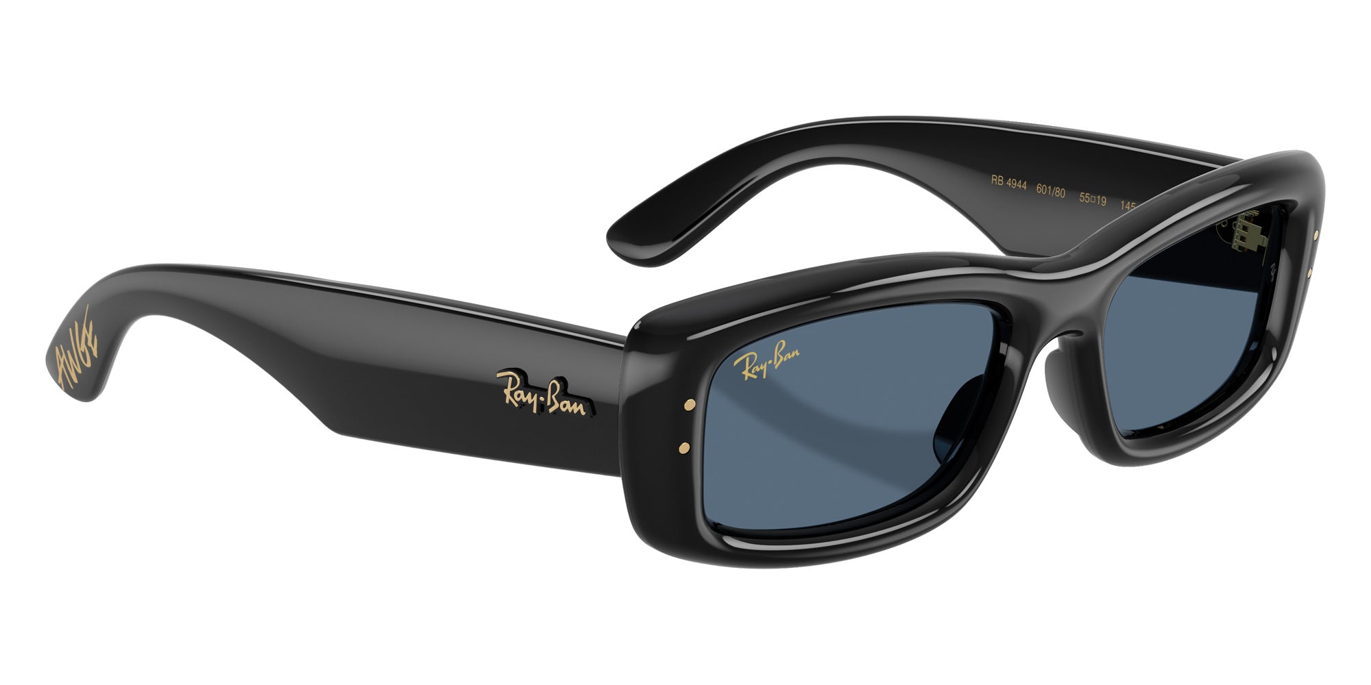 Ray-Ban RB4944 Kiliane Puffer 601/80 55 - Black / Dark Blue #id:rb494460180_s:100120
