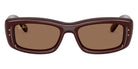 Ray-Ban RB4944 Kiliane Puffer 687773 55 - Transparent Dark Brown / Dark Brown #id:rb4944687773_s:104100