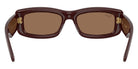 Ray-Ban RB4944 Kiliane Puffer 687773 55 - Transparent Dark Brown / Dark Brown #id:rb4944687773_s:104115