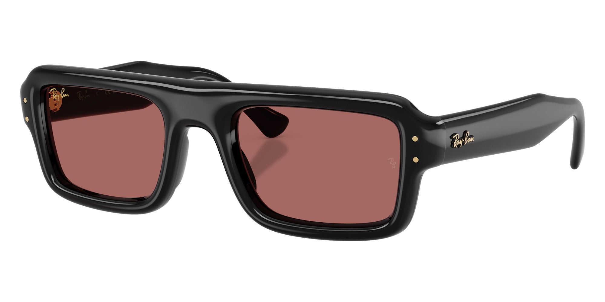 Ray-Ban RB4954 Flacko Puffer 601/69 52 - Black / Dark Violet #id:rb495460169_s:100105