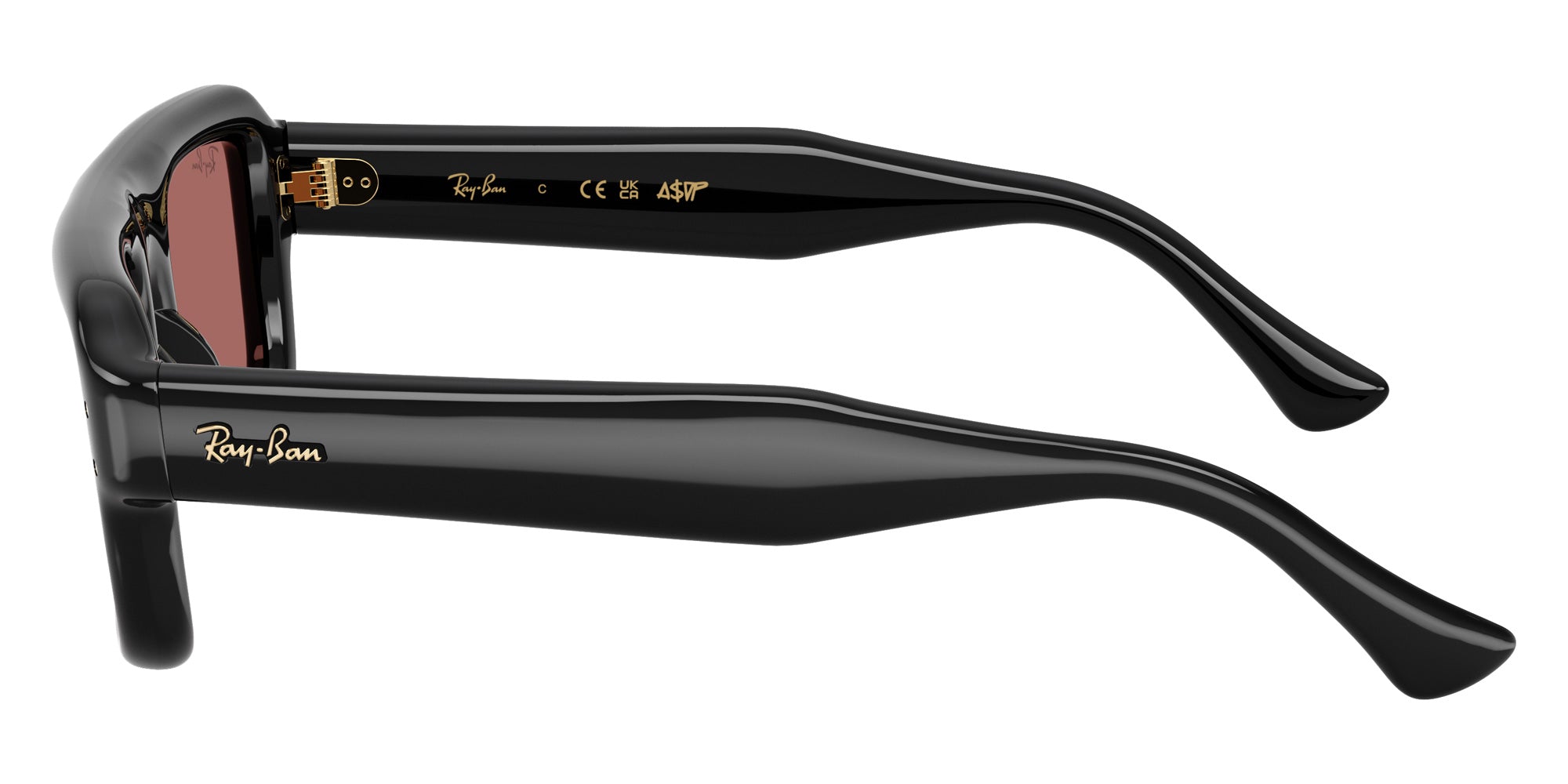 Ray-Ban RB4954 Flacko Puffer 601/69 52 - Black / Dark Violet #id:rb495460169_s:100110