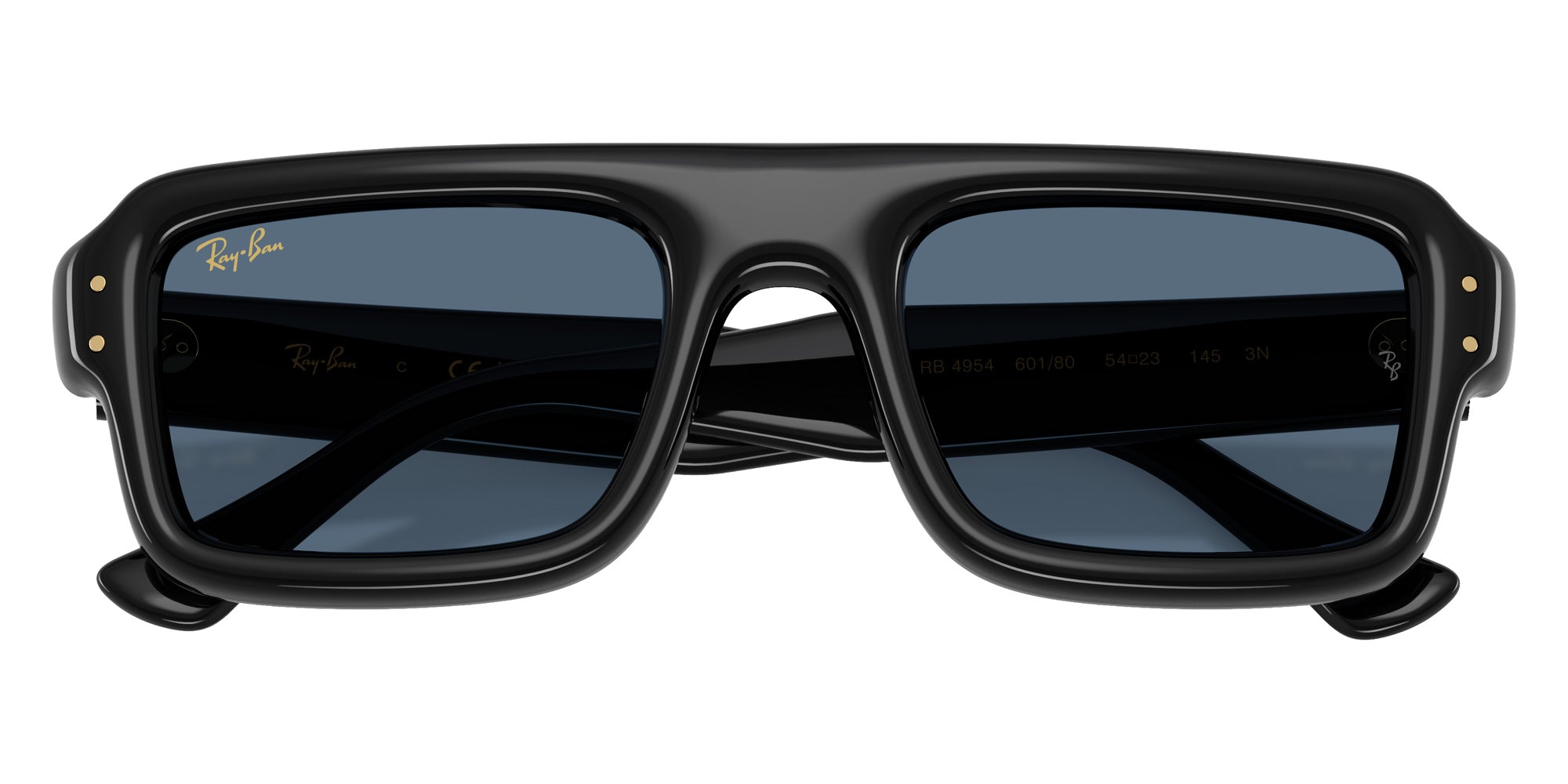Ray-Ban RB4954 Flacko Puffer 601/80 52 - Black / Dark Blue #id:rb495460180_s:104125