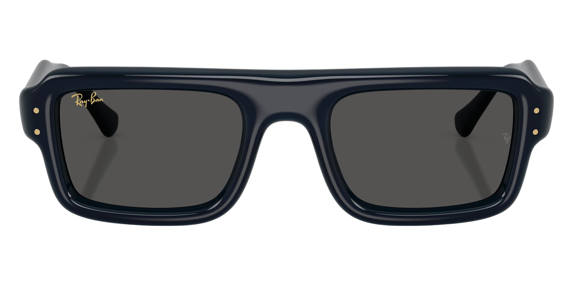 Ray-Ban RB4954 Flacko Puffer 689587 54 - Transparent Dark Blue / Ultra Black #id:rb4954689587_s:100100
