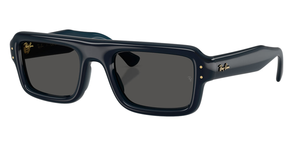 Ray-Ban RB4954 Flacko Puffer 689587 52 - Transparent Dark Blue / Ultra Black #id:rb4954689587_s:112105