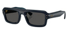 Ray-Ban RB4954 Flacko Puffer 689587 54 - Transparent Dark Blue / Ultra Black #id:rb4954689587_s:100105