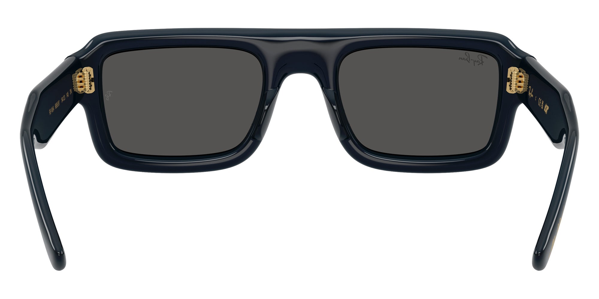 Ray-Ban RB4954 Flacko Puffer 689587 52 - Transparent Dark Blue / Ultra Black #id:rb4954689587_s:112115