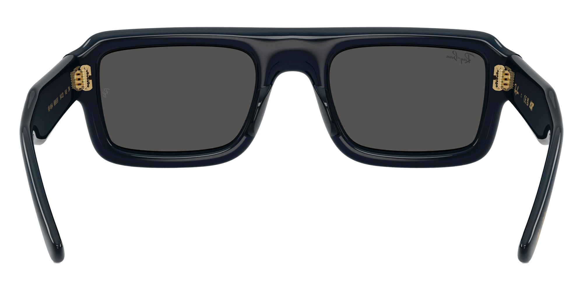Ray-Ban RB4954 Flacko Puffer 689587 54 - Transparent Dark Blue / Ultra Black #id:rb4954689587_s:100115