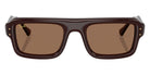 Ray-Ban RB4954 Flacko Puffer 689673 52 - Transparent Dark Brown / Dark Brown #id:rb4954689673_s:114100