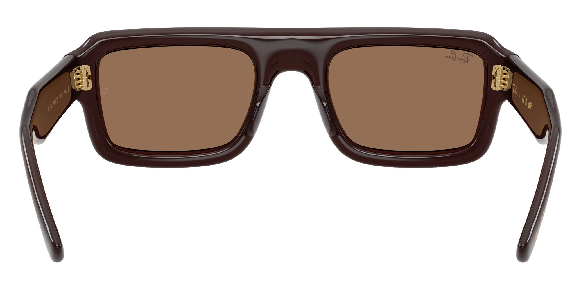 Ray-Ban RB4954 Flacko Puffer 689673 52 - Transparent Dark Brown / Dark Brown #id:rb4954689673_s:114115
