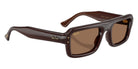 Ray-Ban RB4954 Flacko Puffer 689673 52 - Transparent Dark Brown / Dark Brown #id:rb4954689673_s:114120