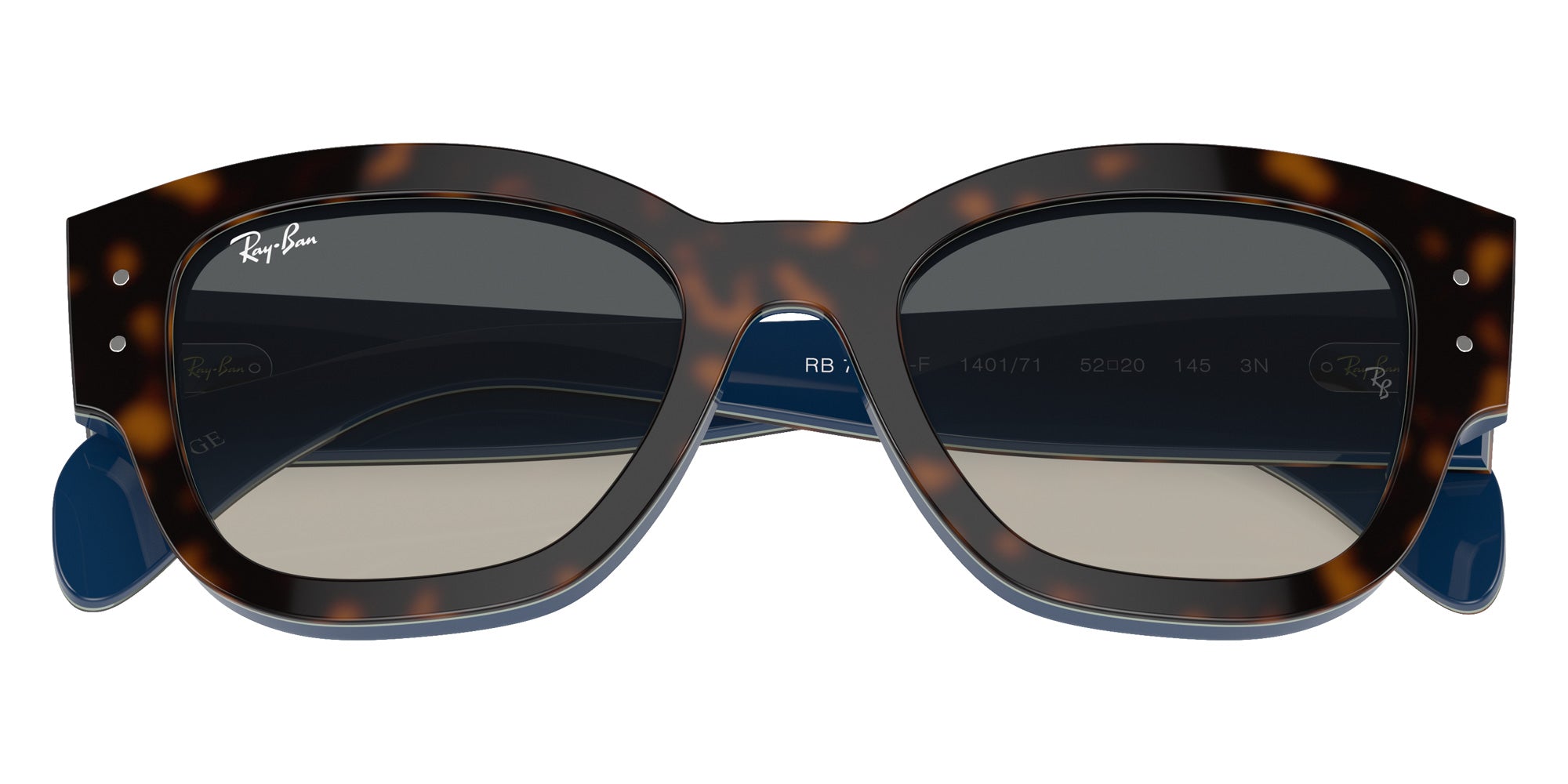 Ray-Ban RB7681SF Jorge 140171 52 - Havana Gray on Blue #id:rb7681sf140171_s:100125