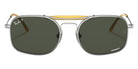 Ray-Ban RB8062 Titanium 9209P1 51 - Silver / Polarized Dark Green Classic #id:rb80629209p1_s:100100