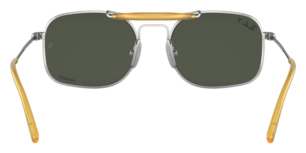 Ray-Ban RB8062 Titanium 9209P1 51 - Silver / Polarized Dark Green Classic #id:rb80629209p1_s:100115