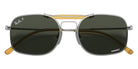 Ray-Ban RB8062 Titanium 9209P1 51 - Silver / Polarized Dark Green Classic #id:rb80629209p1_s:100125