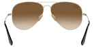 Ray-Ban RB8089 Aviator Titanium 926551 58 - Arista Gold / Clear & Brown #id:rb8089926551_s:100115
