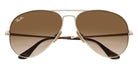 Ray-Ban RB8089 Aviator Titanium 926551 62 - Arista Gold / Clear and Brown #id:rb8089926551_s:100125