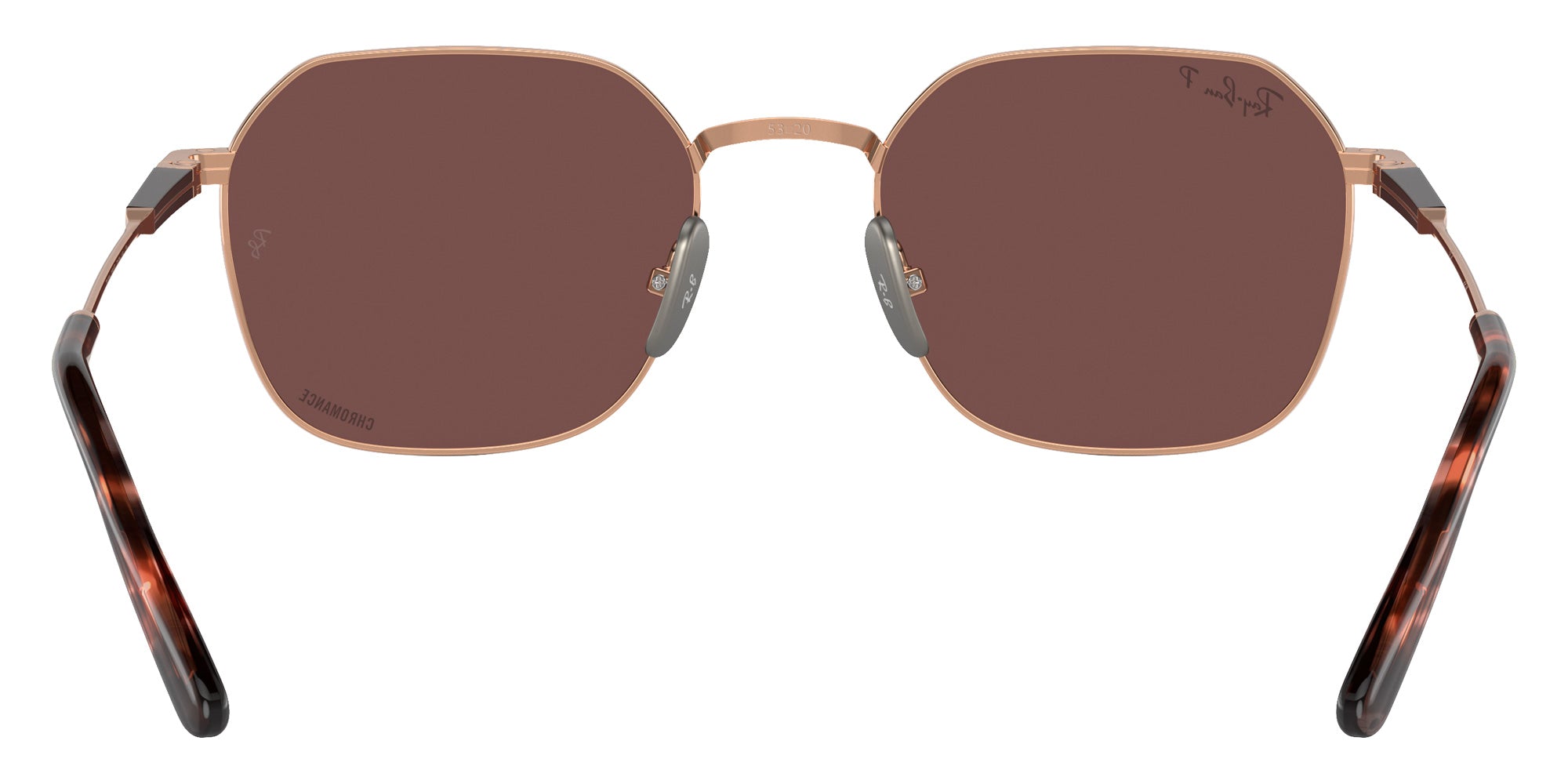 Ray-Ban RB8094 Jim Titanium 9266AF 53 - Light Brown #id:rb80949266af_s:100115