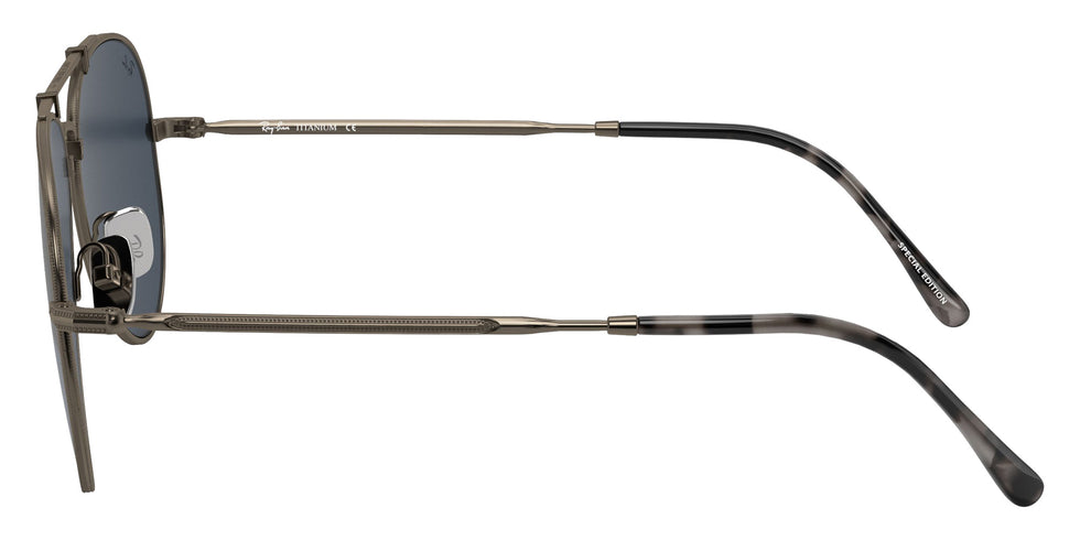 Ray-Ban RB8125 Aviator Titanium 9138T0 58 - Gray / Dark Blue #id:rb81259138t0_s:100110