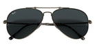 Ray-Ban RB8125 Aviator Titanium 9138T0 58 - Gray / Dark Blue #id:rb81259138t0_s:100125