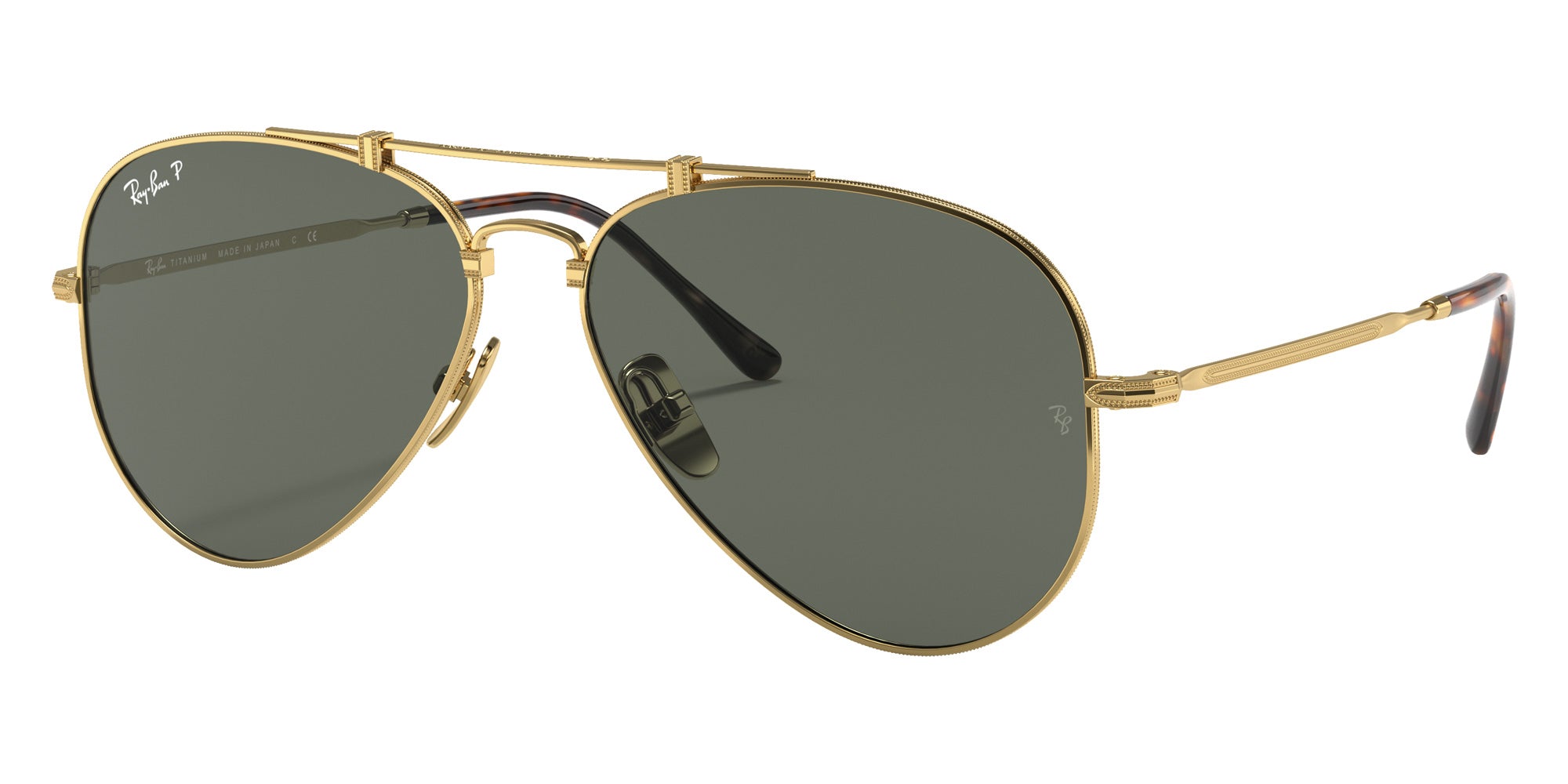 Ray-Ban RB8125M Aviator Titanium 9143 58 - Gold #id:rb8125m9143_s:100105