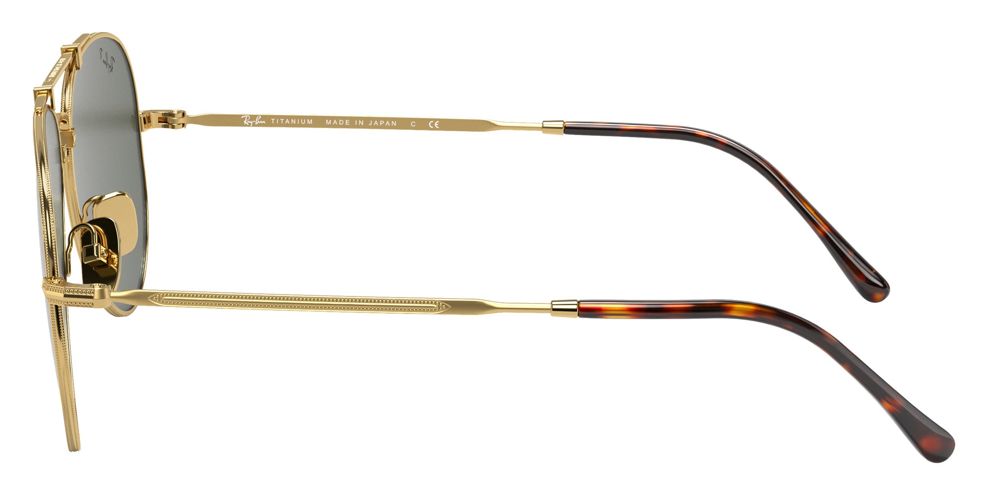 Ray-Ban RB8125M Aviator Titanium 9143 58 - Gold #id:rb8125m9143_s:100110