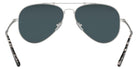 Ray-Ban RB8125M Aviator Titanium 9165 58 - Silver / Crystal Blue Polarized #id:rb8125m9165_s:100115