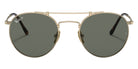 Ray-Ban RB8147M Round Double Bridge Titanium 9143 50 - Gold #id:rb8147m9143_s:100100