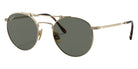 Ray-Ban RB8147M Round Double Bridge Titanium 9143 50 - Gold #id:rb8147m9143_s:100105