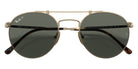 Ray-Ban RB8147M Round Double Bridge Titanium 9143 50 - Gold #id:rb8147m9143_s:100125